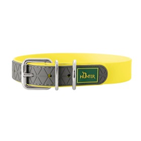 Dog collar Hunter Convenience 53-61 cm L/XL Yellow by Hunter, Collars - Ref: S6104251, Price: 11,79 €, Discount: %