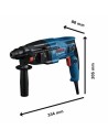 Trapano a percussione BOSCH Professional GBH 2-21 720 W 1200 rpm da BOSCH, Martelli perforatori - Ref: S7189711, Precio: 182,...