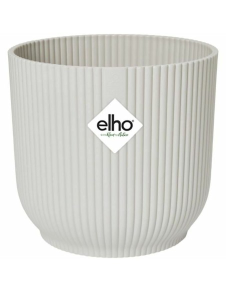 Pot Elho Ø 25 cm Ronde Blanc Plastique | Tienda24 Tienda24.eu