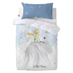 Duvet cover set HappyFriday Le Petit Prince Univers Multicolour Baby Crib 2 Pieces by HappyFriday, Quilts and quilt covers - ...