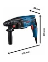 Perforating hammer BOSCH Professional GBH 2-21 720 W 1200 rpm | Tienda24 Tienda24.eu