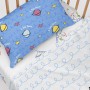 Lençol de baixo HappyFriday LE PETIT PRINCE Branco Multicolor 70 x 140 x 14 cm de HappyFriday, Lençóis e capas de almofadas -...