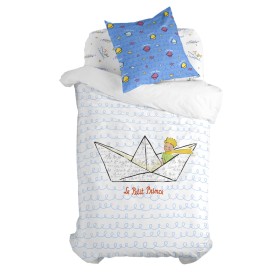 Juego de funda nórdica HappyFriday Le Petit Prince Navire Multicolor Cama de 80 2 Piezas de HappyFriday, Edredones y fundas p...