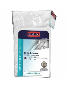 Drap housse Happy Home MIX COLORS Bleu Lit king size | Tienda24 Tienda24.eu