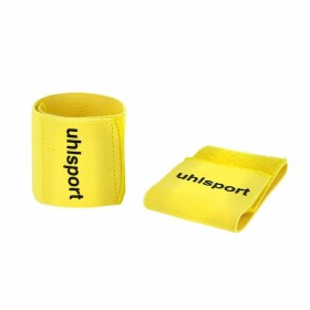 Ankle support Kempa Shinguard Fastener Handball 6,5 cm Yellow One size by Kempa, Ankle support, knee support, splints and sli...