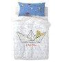 Duvet cover set HappyFriday Le Petit Prince Navire Multicolour Baby Crib 2 Pieces by HappyFriday, Quilts and quilt covers - R...