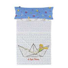 Jeu de draps HappyFriday Le Petit Prince Navire Multicouleur Lit 1 persone 2 Pièces de HappyFriday, Linge de lit pour berceau...