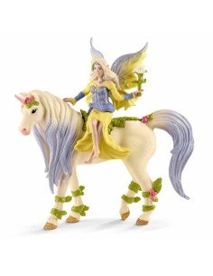 Personaggi d'Azione Schleich Fairy will be with the Flower Unicorn Moderno da Schleich, Personaggi giocattolo - Ref: S7190557...