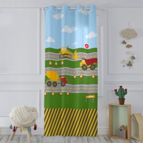 Cortina HappyFriday MR FOX Multicolor 140 x 265 cm de HappyFriday, Cortinas - Ref: D1611653, Precio: 26,54 €, Descuento: %