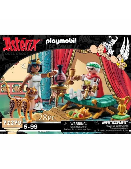 Playset Playmobil 71270 - Asterix: César and Cleopatra 28 Pièces | Tienda24 Tienda24.eu