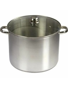 Pot with Glass Lid Quid Stainless steel | Tienda24 Tienda24.eu