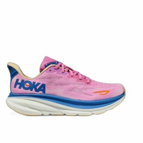 Scarpe da Running per Adulti HOKA Clifton 9 Rosa scuro Donna di HOKA, Aria aperta e sport - Rif: S64108926, Prezzo: 0,00 €, S...