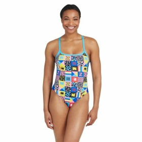 Fato de Banho Mulher Zoggs Sky Back E+ Azul de Zoggs, Roupa de banho - Ref: S64108951, Preço: 39,18 €, Desconto: %