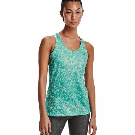 T-shirt à manches courtes femme Under Armour HeatGear Aigue marine de Under Armour, Femme - Réf : S64108956, Prix : 0,00 €, R...