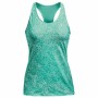 Maglia a Maniche Corte Donna Under Armour HeatGear Acquamarina | Tienda24 - Global Online Shop Tienda24.eu