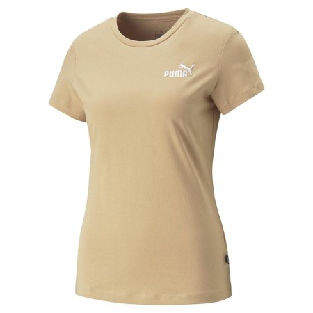 Maglia a Maniche Corte Donna Puma Essentials+ Embroidery | Tienda24 - Global Online Shop Tienda24.eu