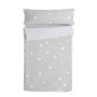 Saco Nórdico con Relleno HappyFriday Basic Little Star Gris 105 x 200 cm de HappyFriday, Sacos de dormir - Ref: D1611680, Pre...