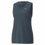 Camiseta de Manga Corta Mujer Puma Run Favorite Tank Azul oscuro Mujer | Tienda24 - Global Online Shop Tienda24.eu