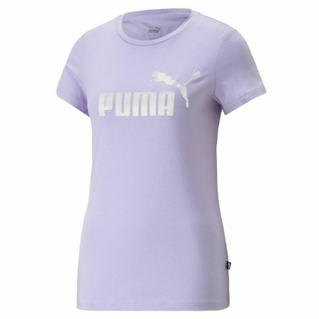 Damen Kurzarm-T-Shirt Puma Ess+ Nova Shine Lavendel Damen | Tienda24 - Global Online Shop Tienda24.eu