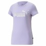 Damen Kurzarm-T-Shirt Puma Ess+ Nova Shine Lavendel Damen | Tienda24 - Global Online Shop Tienda24.eu