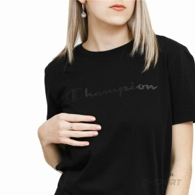 Camiseta de Manga Corta Mujer Champion Crewneck Negro de Champion, Mujer - Ref: S64108992, Precio: 21,61 €, Descuento: %