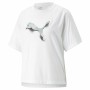 Camisola de Manga Curta Mulher Puma Modernoversi Branco de Puma, Mulher - Ref: S64108998, Preço: 0,00 €, Desconto: %