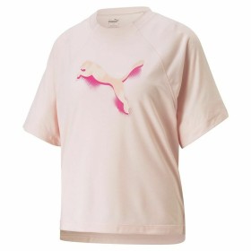 T-Shirt de Desporto de Manga Curta Under Armour Tech SSV Cor de Rosa | Tienda24 - Global Online Shop Tienda24.eu