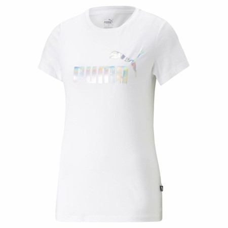 Camiseta de Manga Corta Mujer Puma Ess+ Nova Shine Blanco de Puma, Mujer - Ref: S64109000, Precio: 20,24 €, Descuento: %