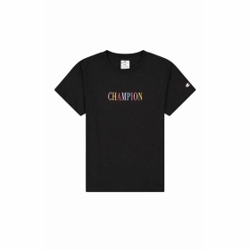 Women’s Short Sleeve T-Shirt Champion Crewneck Croptop Black by Champion, Women - Ref: S64109010, Price: 19,12 €, Discount: %