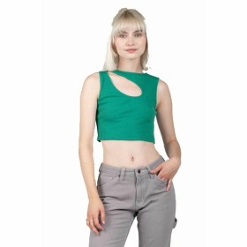 Camiseta de Manga Corta Mujer 24COLOURS Casual Verde de 24COLOURS, Camisetas - Ref: S64109018, Precio: 0,00 €, Descuento: %