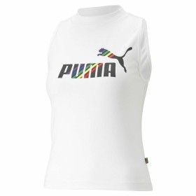 Camiseta para Mujer sin Mangas Puma Ess+ Love Is Love Sl Blanco de Puma, Mujer - Ref: S64109038, Precio: 0,00 €, Descuento: %