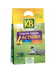 Fertilizante para plantas KB NPK 9-2-2 Orgánico Césped 100 m² 2,5 kg | Tienda24 Tienda24.eu