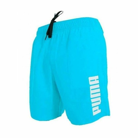 Calção de Banho Homem Puma Swim Mid Água-marinha de Puma, Roupa de banho - Ref: S64109106, Preço: 18,28 €, Desconto: %