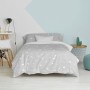 Parure de couette HappyFriday Basic Kids Gris Lit 1 persone 2 Pièces de HappyFriday, Couettes et housses de couette - Réf : D...