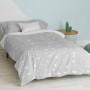 Parure de couette HappyFriday Basic Kids Gris Lit 1 persone 2 Pièces de HappyFriday, Couettes et housses de couette - Réf : D...