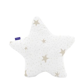 Cushion HappyFriday Basic Beige Star Stars 50 x 50 cm by HappyFriday, Back & Body Pillows - Ref: D1611703, Price: 14,37 €, Di...