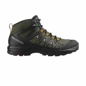 Stivali da Montagna Salomon X Braze Mid Gore-Tex Uomo Verde di Salomon, Aria aperta e sport - Rif: S64109174, Prezzo: 105,28 ...