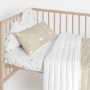 Protector de Cuna HappyFriday Basic Kids Little star Beige 60 x 40 cm de HappyFriday, Accesorios para camas - Ref: D1611705, ...