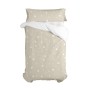 Juego de funda nórdica HappyFriday Basic Kids Beige Cama de 80/90 2 Piezas de HappyFriday, Edredones y fundas para edredón - ...