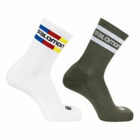 Meias de Desporto Salomon Crew Branco de Salomon, Homem - Ref: S64109228, Preço: 12,22 €, Desconto: %