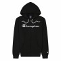 Sweat à capuche homme Champion Hooded Full Zip Noir de Champion, Sweatshirts - Réf : S64109251, Prix : 45,51 €, Remise : %