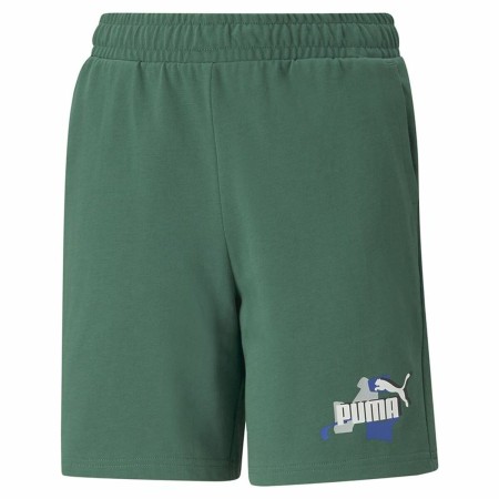 Pantaloncini Sportivi per Bambini Puma Puma Essentials+ Street Art Verde di Puma, Bambino - Rif: S64109285, Prezzo: 25,33 €, ...