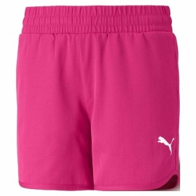 Pantalones Cortos Deportivos para Niños Puma Actives Fucsia de Puma, Niña - Ref: S64109297, Precio: 0,00 €, Descuento: %