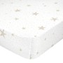 Sábana Bajera HappyFriday BASIC KIDS Beige 105 x 200 x 32 cm de HappyFriday, Sábanas y fundas de almohada - Ref: D1611714, Pr...