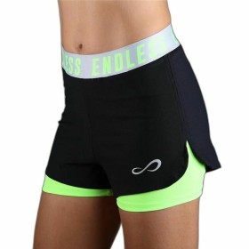 Sports Shorts for Women Endless Tech Iconic Yellow Black by Endless, Women - Ref: S64109321, Price: 45,57 €, Discount: %