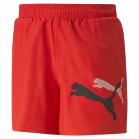 Herren-Sportshorts Puma Ess+ Logo Power Cat For All Time Rot von Puma, Herren - Ref: S64109326, Preis: 29,10 €, Rabatt: %