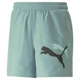 Calções de Desporto para Homem Puma Ess+ Logo Power Cat For All Time Água-marinha Azul Verde de Puma, Homem - Ref: S64109327,...