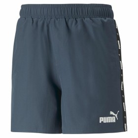 Calções de Desporto para Homem Puma Ess+ Tape Cinzento escuro Azul escuro de Puma, Homem - Ref: S64109332, Preço: 26,18 €, De...