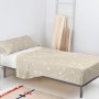 Jeu de draps HappyFriday Basic Kids Little star Beige Lit 1 persone 2 Pièces | Tienda24 - Global Online Shop Tienda24.eu