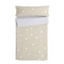 Saco Nórdico con Relleno HappyFriday Basic Little Star Beige 90 x 200 cm de HappyFriday, Sacos de dormir - Ref: D1611727, Pre...